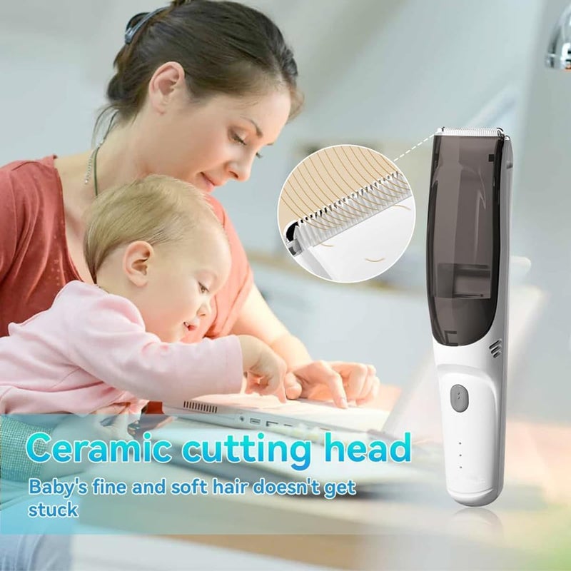 HARPIMER Vacuum Baby Hair Clippers with Dual Motor Power - Image 4